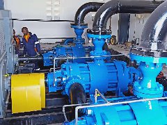 Multistage pump project at Lake Baringo, Nairobi,Kenya