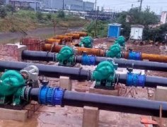 Split case pump for Wuhan Municipal Engeering